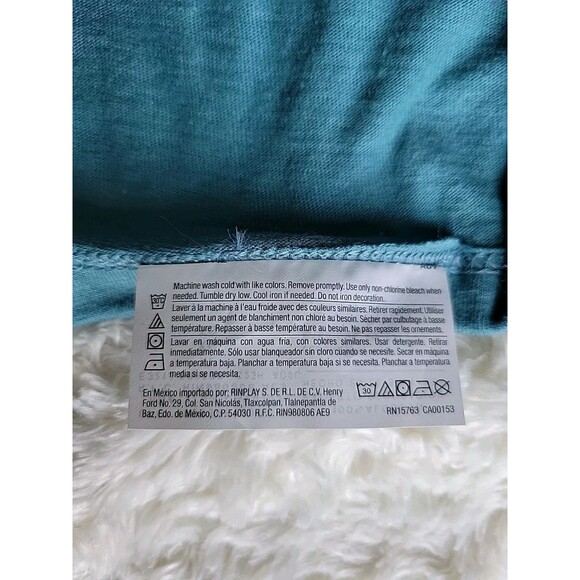 NWT Champion Desert Cactus Moon Short Sleeve T-Shirt Aqua Tonic Men | XL - Picture 9 of 11